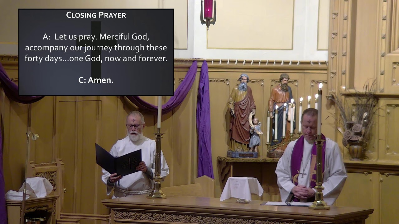 2026-02-18 6:30 pm Ash Wednesday