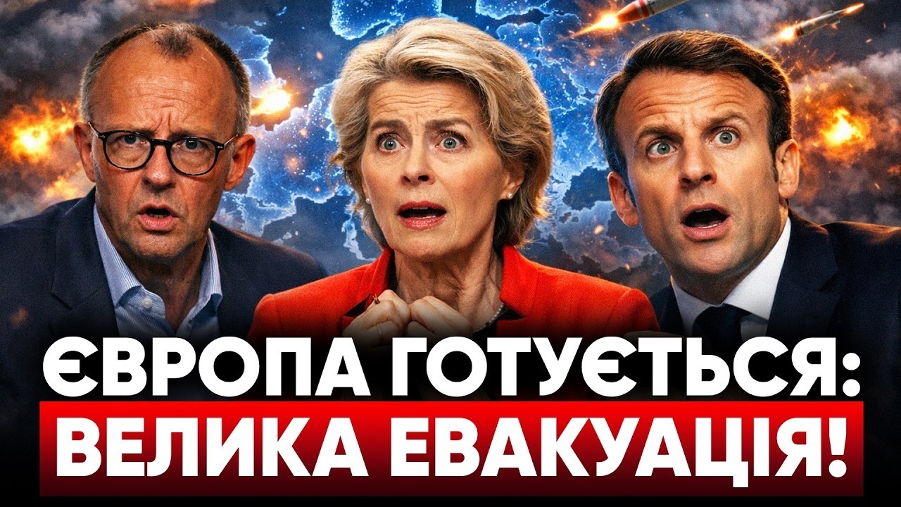 ⚡ Європа готується до ЕВАКУАЦІЇ. США застосували зброю майбутнього. Азербайджан ПІДНІМАЄ ВІЙСЬКА.