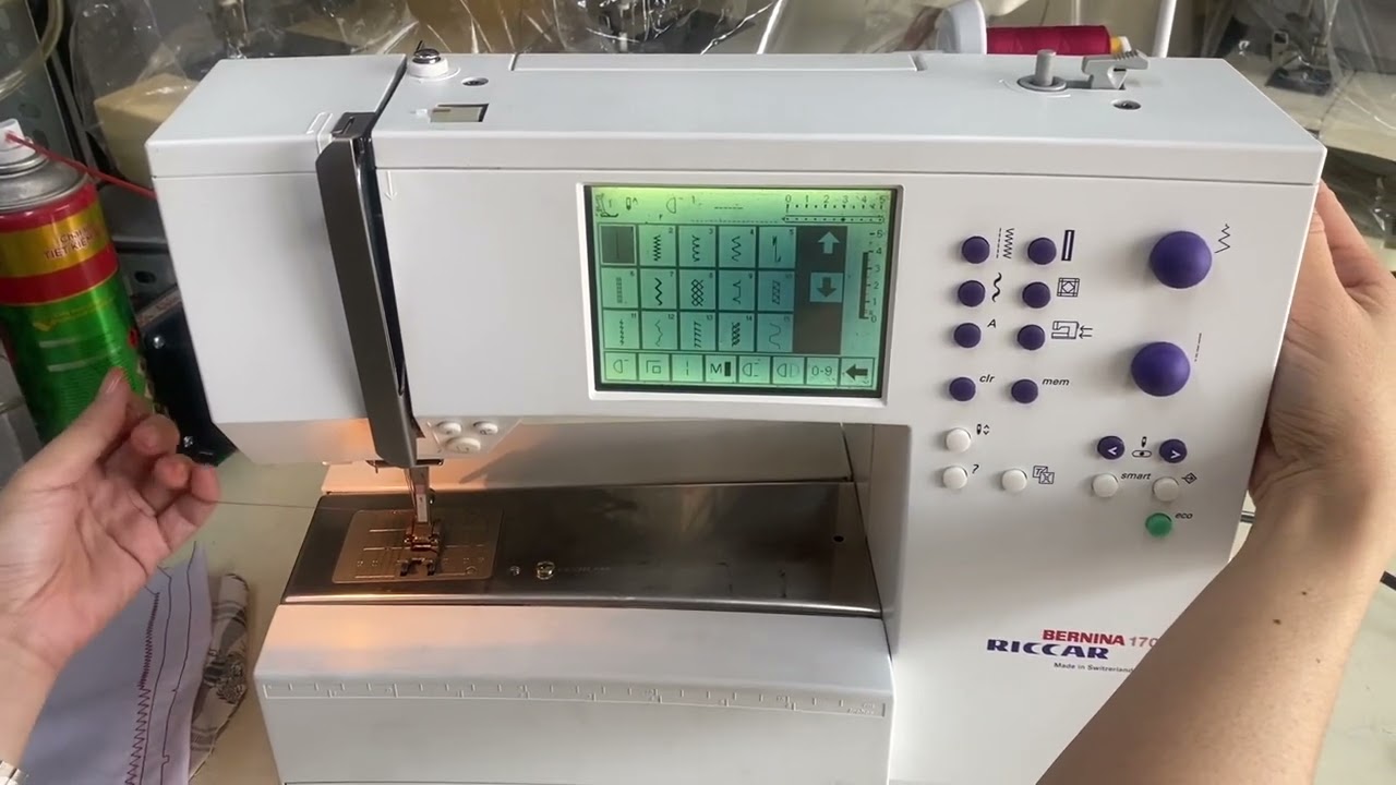 HDSD MÁY MAY RICCAR BERNINA 170