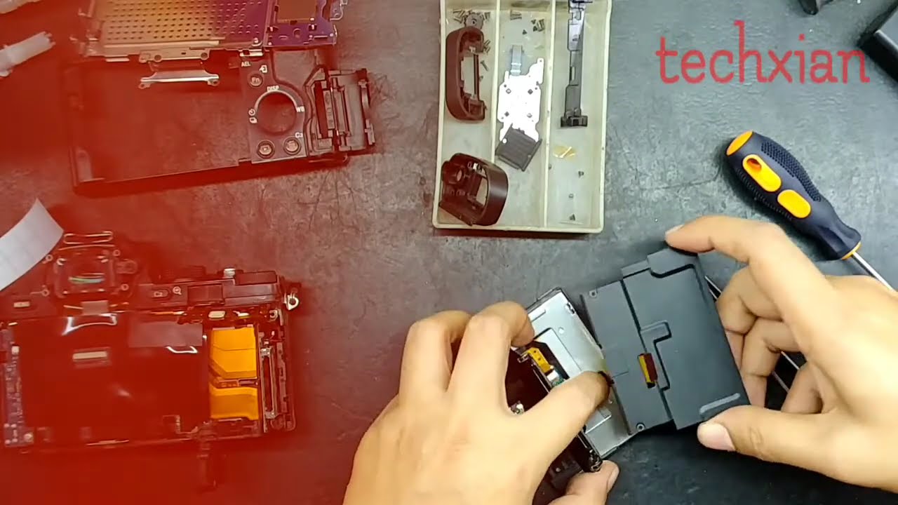 SONY A7 / A7S NO LCD DISPLAY/ FLEXCABLE RECONSTRUCTION