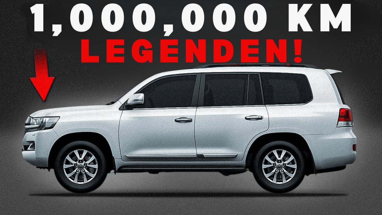 5 Autos, die 1 Million Kilometer überstehen – und 5, die schon bei 100.000 sterben