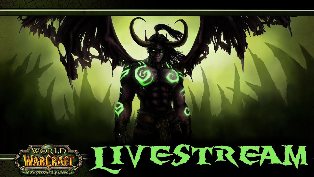Draenei Warrior Questing/Leveling - World of Warcraft: The Burning Crusade Livestream!