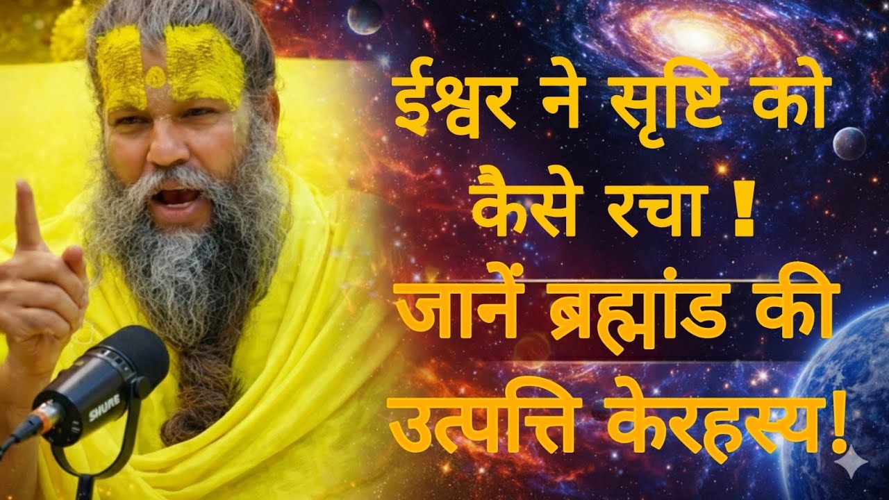 ईश्वर ने सृष्टि को कैसे रचा! जानें ब्रह्मांड की उत्पत्ति के रहस्य!