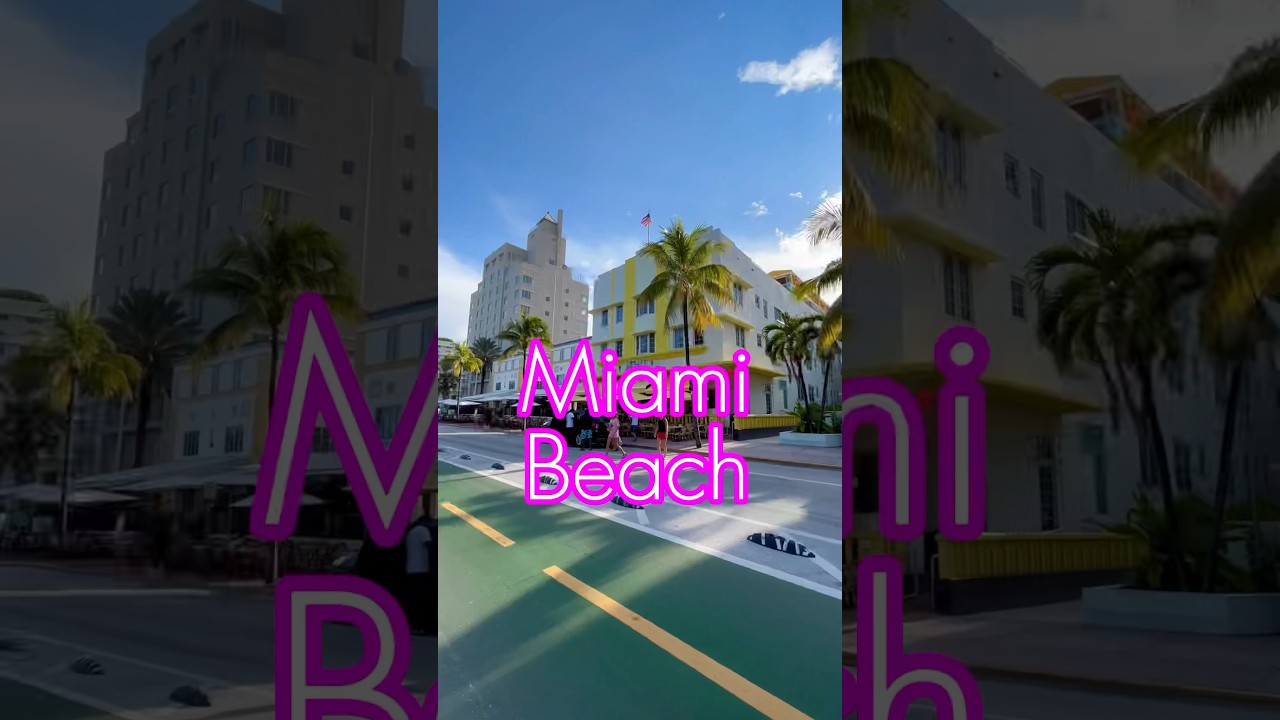 Viaggio in America: Miami, Florida con Miami Beach e Ocean Drive