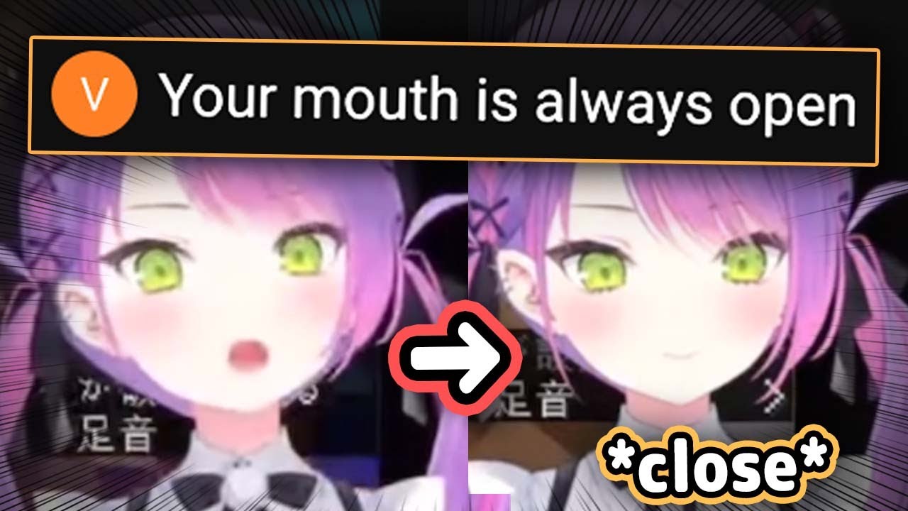 Chat Notices Towa's Mouth Is Always Open and Makes Towa All Cute And Embarrassed【Hololive】