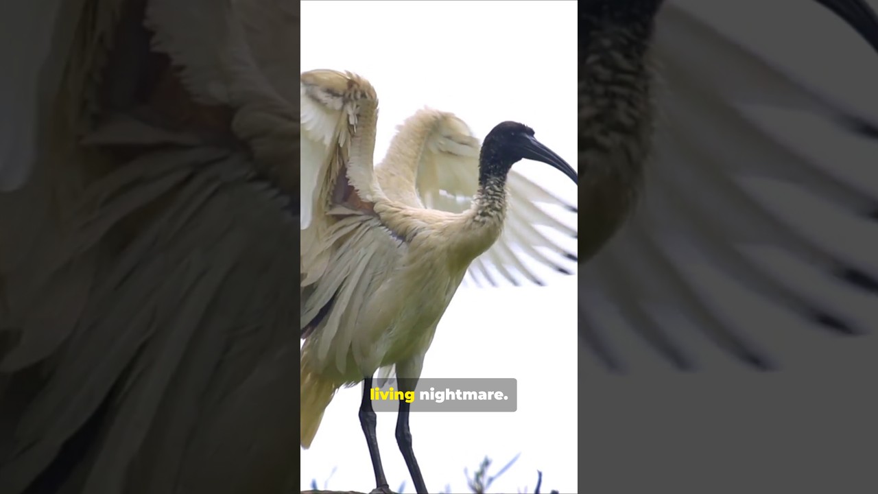 The dark truth about Giant ibis#animalfacts #animalfacts #wildlife #animallife #animals