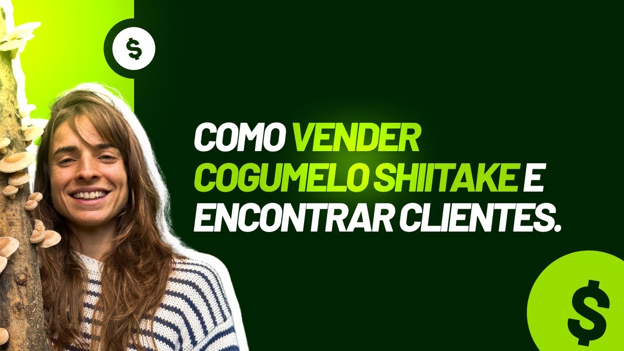 Como encontrar clientes e vender seus cogumelos Shiitake.