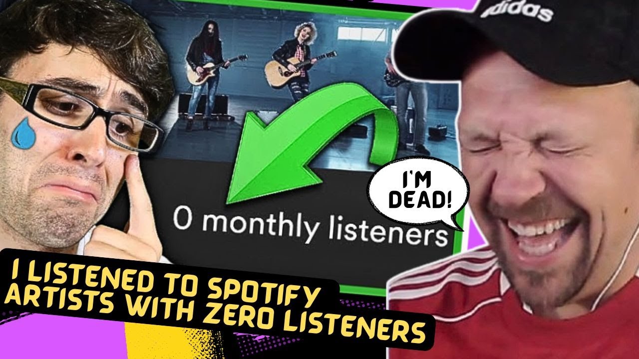 IM DEAD! - STEVE TERREBERRY: I Listened to Spotify Artists With ZERO Listeners!