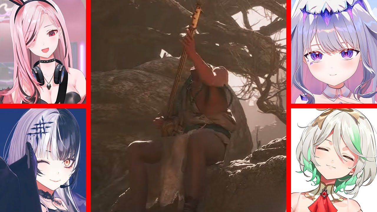 Hololive Girls Reaction To Headless Monk Singing In Black Myth Wukong [ Hololive EN ]