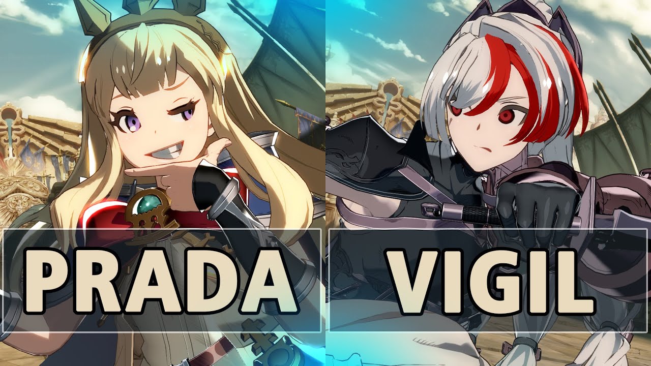 GBVSR:🔥Prada (Cagliostro) Vs Vigil (Meg)🔥| High Level Gameplay.