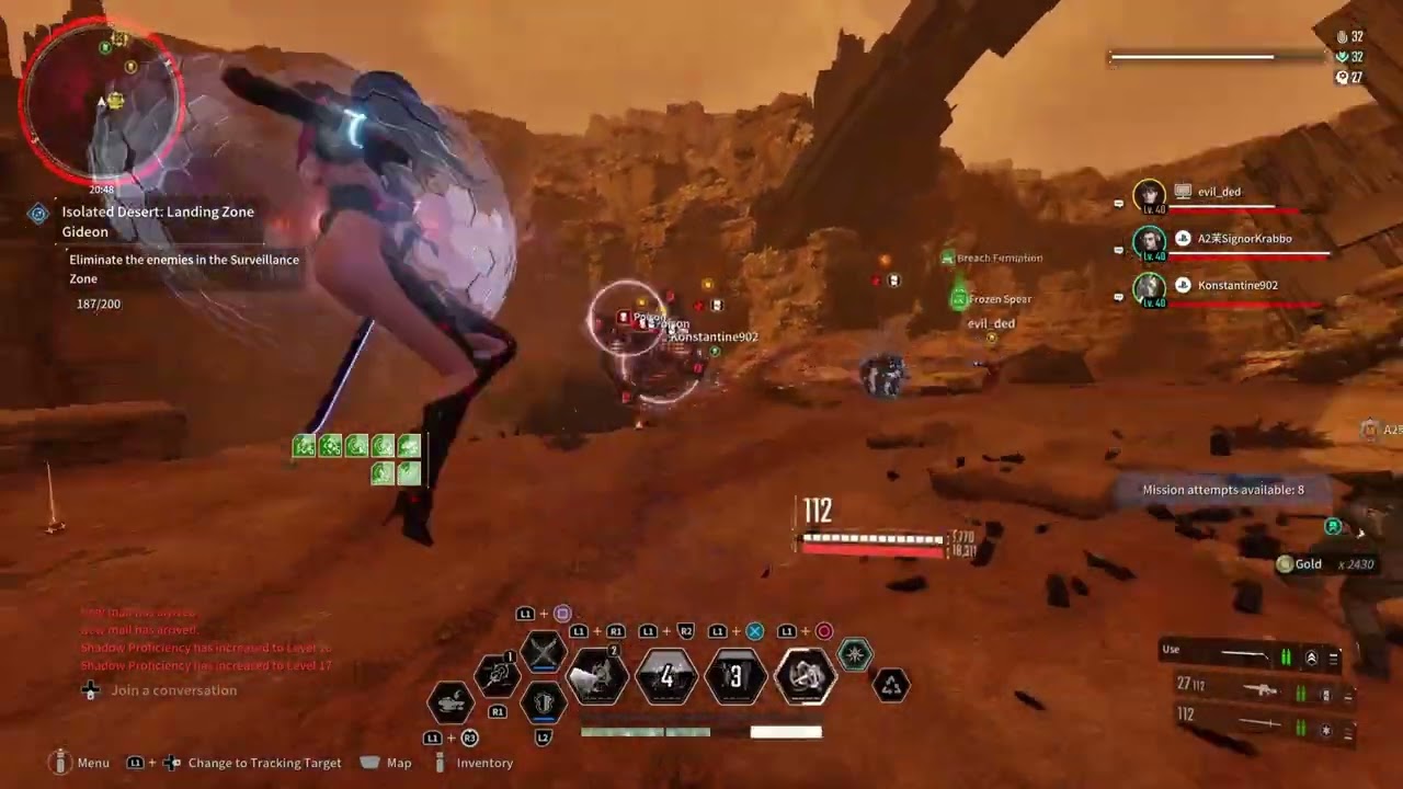 The First Descendant PS5 - Online - Dia - High-Risk - Isolated Desert
