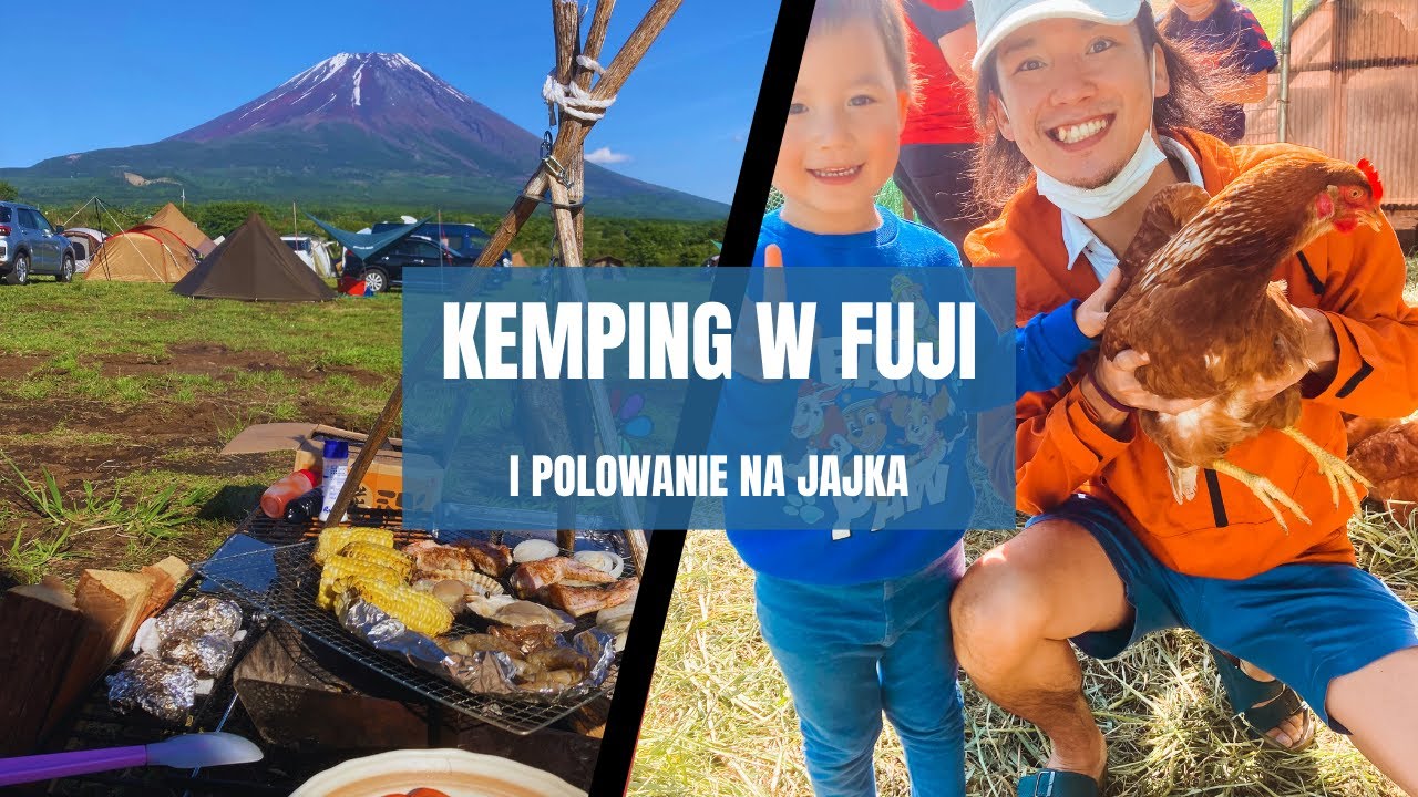 Majowy kemping w Fuji