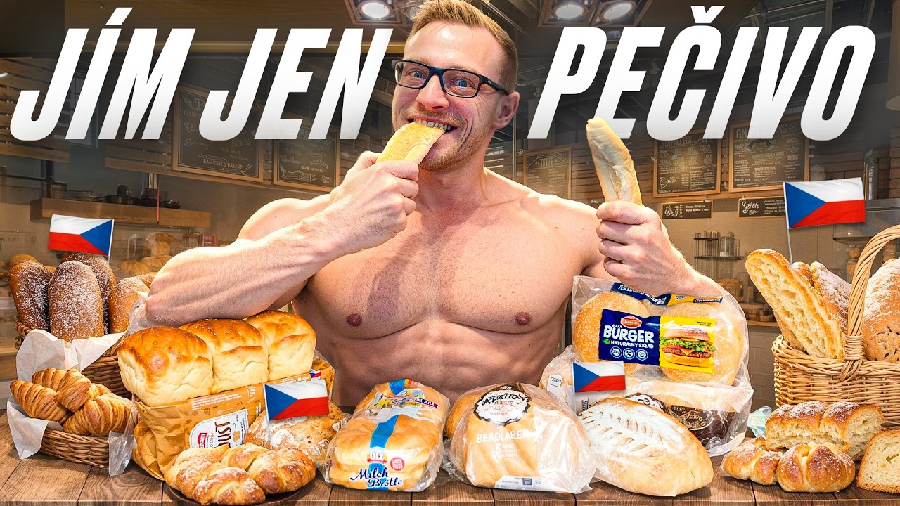 SNĚDL JSEM 3,5 KG PEČIVA ZA 7 DNÍ - Je zdravé jíst pečivo každý den?