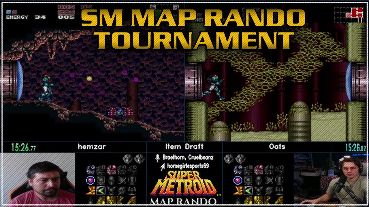 Oats vs HemZar | Winners Round 1 | SM Map Rando Tournament 2026