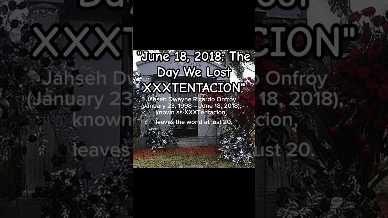 June 18, 2018: The Day We Lost XXXTENTACION💔💔 #xxxtentacion #ripx #legend #sad #llj #missyoux #edit