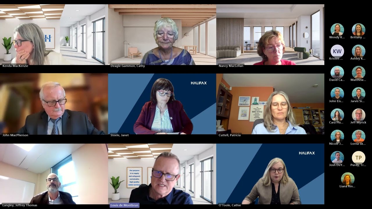 Halifax Water Board Meeting - September 25, 2025