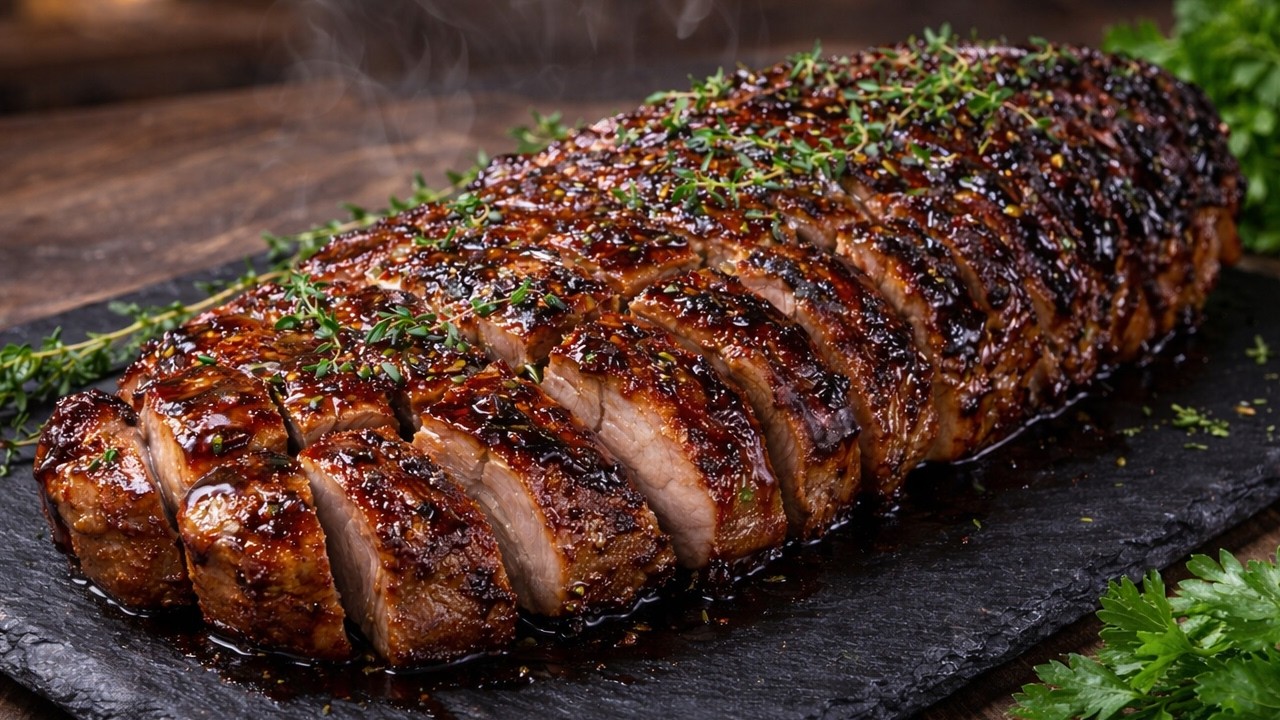 Я никогда не ел такой вкусной свиной вырезки! Это мой  любимый рецепт