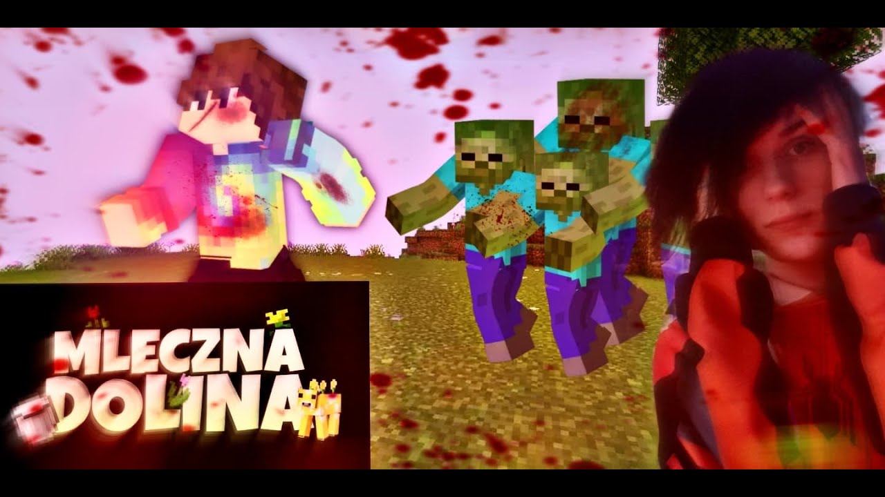APOKALIPSA ZOOMBIE!! - Minecraft Mleczna Dolina! s1#011! Wy/@rolnik105ponka8