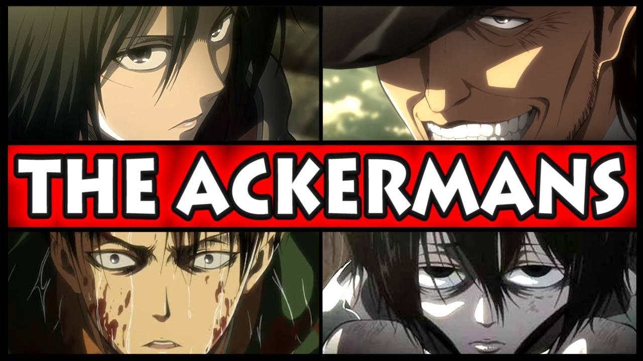 Every Ackerman Explained! (Attack on Titan / Shingeki no Kyojin All Ackerman Family Members / S3)