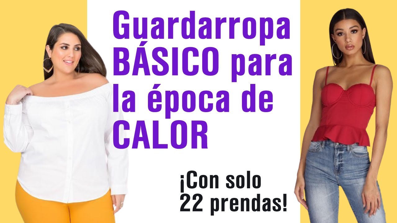 Viste con ESTILO en Época de CALOR (¡con solo 22 prendas!) 🤩INCREÍBLE