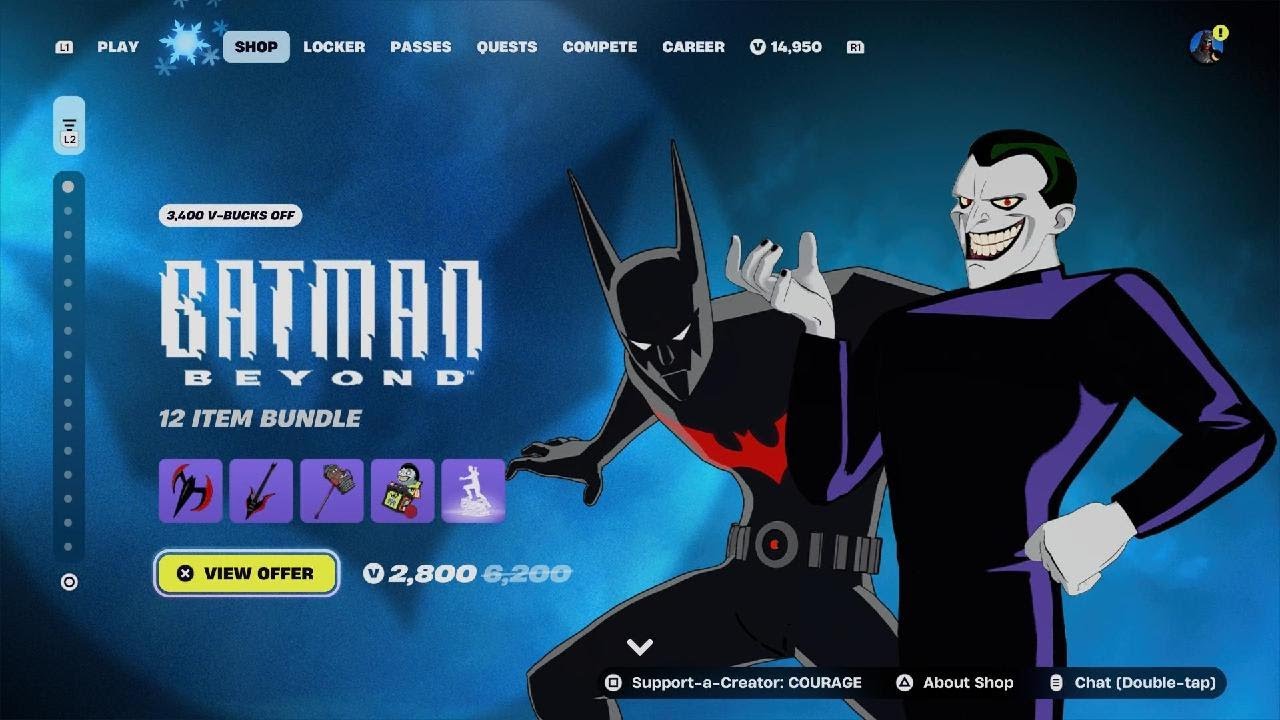 New Batman Beyond Bundle & New Haute Couture Emote! Fortnite Item Shop December 21st 2025!