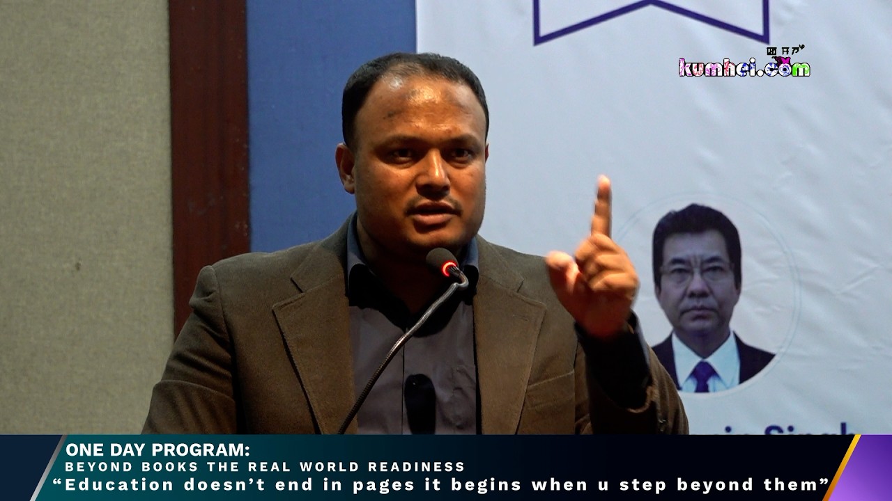 Lt.  NOORSHAFI A.K Motivation Speech at One Day Program: Beyond Books The Real World Readiness
