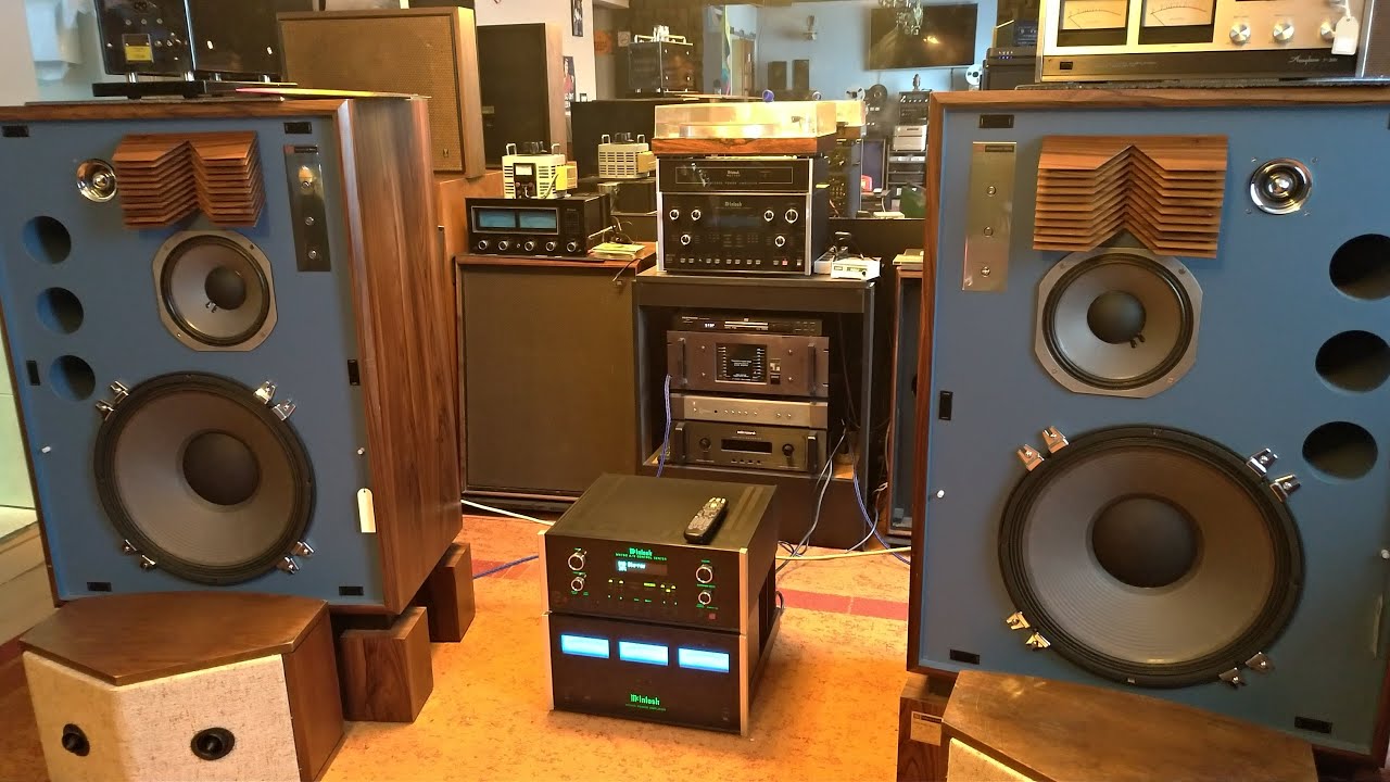 Caverna Rock Discos apresenta: JBL 4345 Studio Monitor