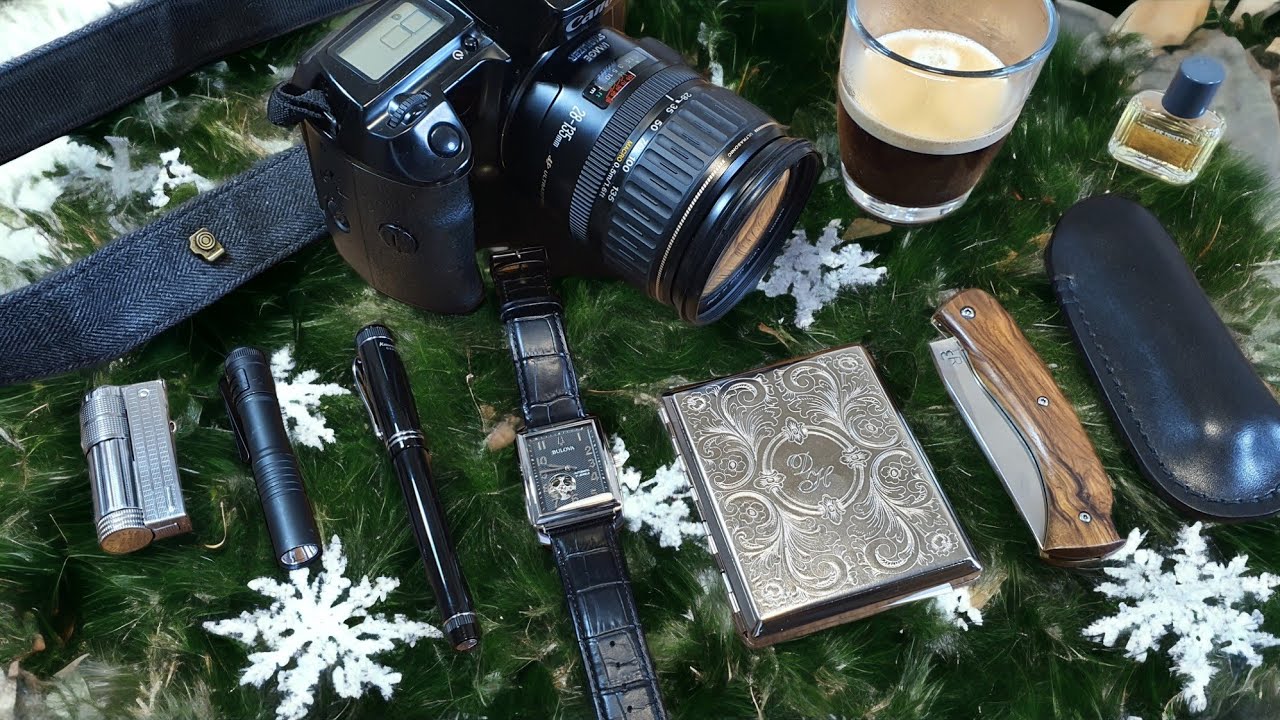 Mein persönliches EDC für das Wochenende 😎 (everyday carry check) ☕️ Canon EOS 5