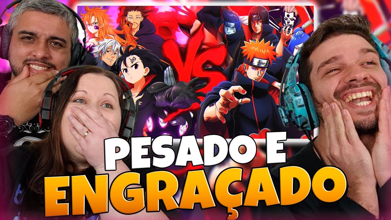 Família Reage | Akatsuki VS. 10 Mandamentos | Combate de Rimas | YONDAX