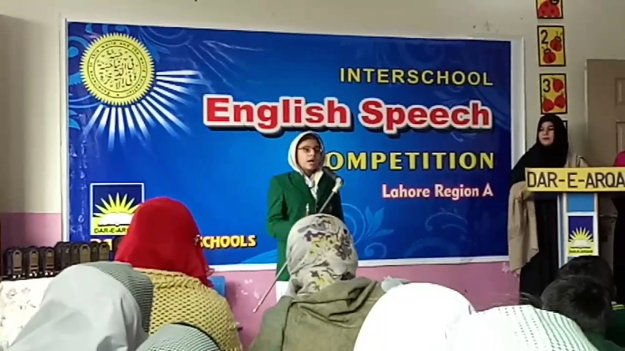 Noor Fatima Asif english speech Muslim world need unity