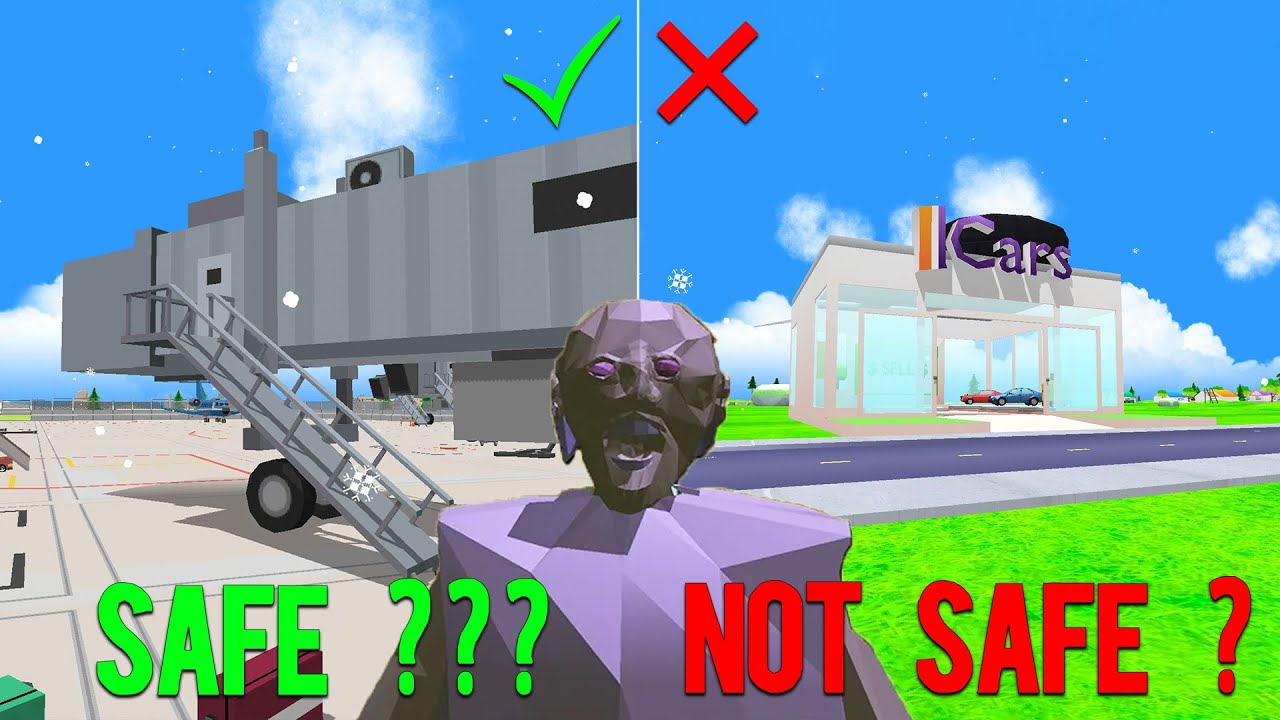 Dude Theft Wars Which place is the Safest to Hide From Granny (Part 6) !!! 🤔🤔🤔