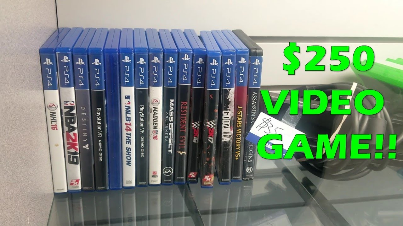 FOUND THE RAREST PS4 GAME AT THE PAWN SHOP