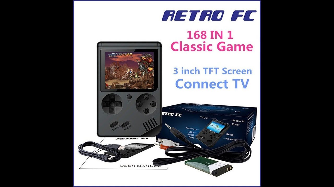 Retro FC - All Games - 168 in 1