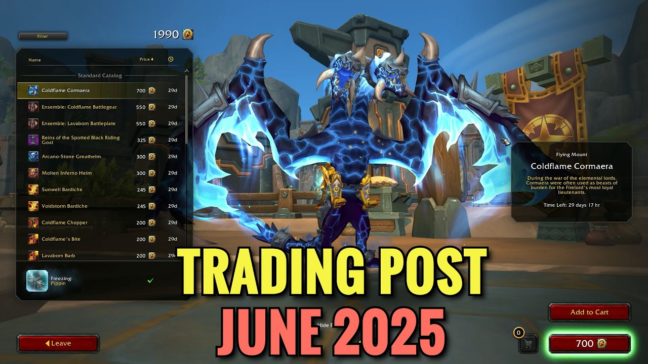 Trading Post Rewards June 2025 - World Of Warcraft