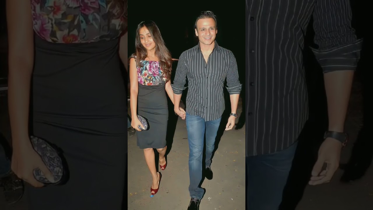 Vivek Oberoi And Wife Priyanka Alva Oberoi @serede.