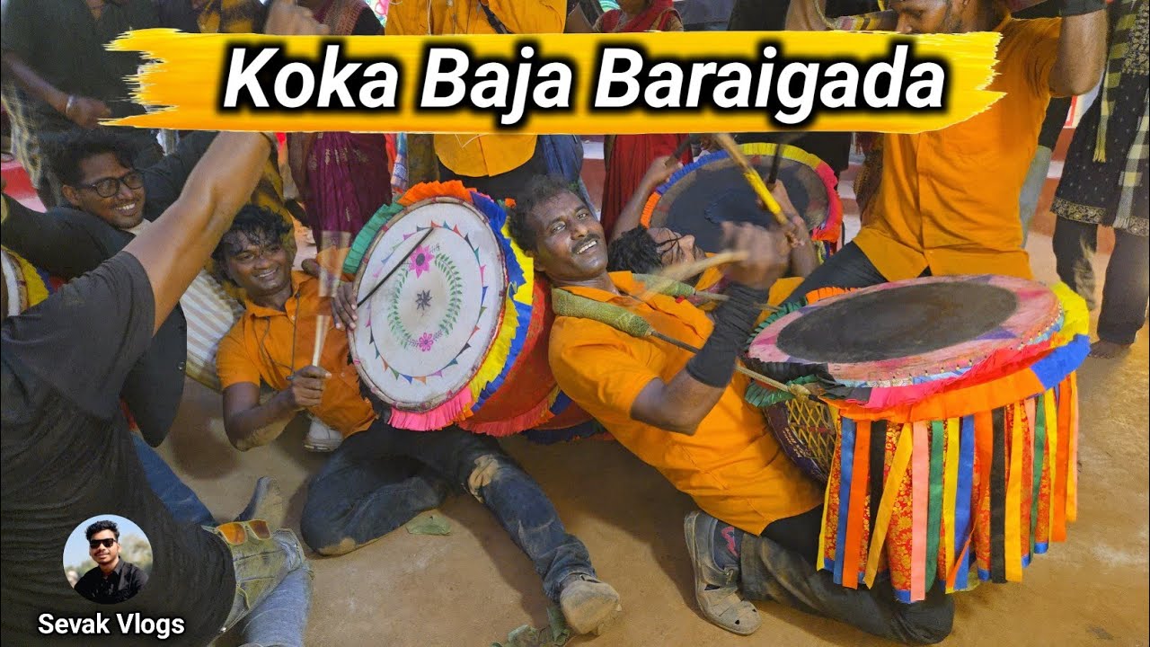 Koka Baja Baraigada // Dhak Baje Nageda Baje // Rohit Badaik Damkach Geet #sevakvlogs 