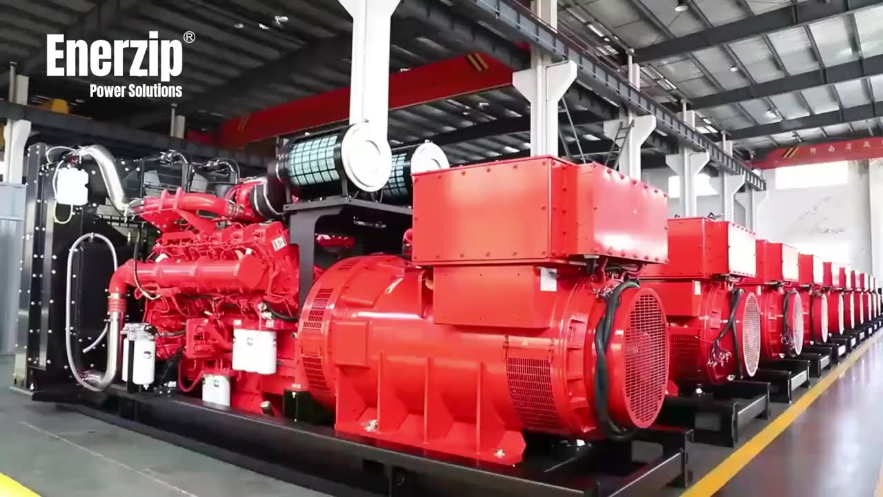 Enerzip C1350D5 Diesel Generator Set  High Performance Industrial Backup Power Solution