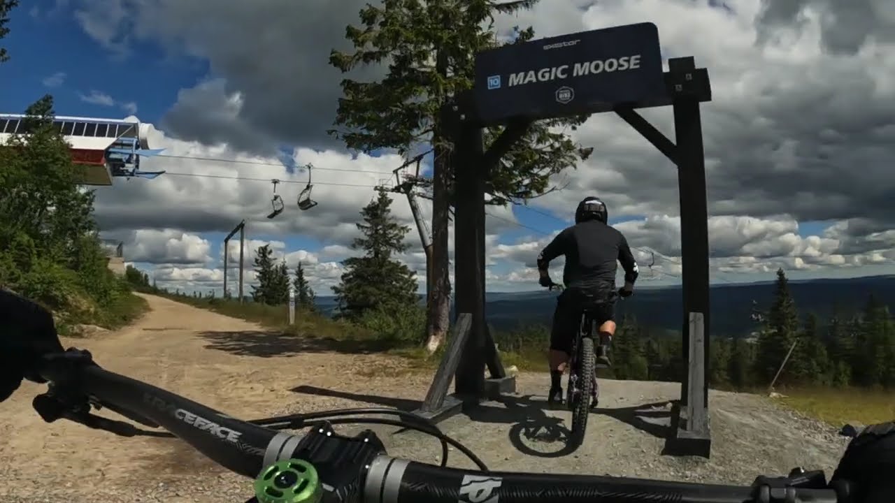 I rode my bike to Trysil Bike Arena: Magic Moose (First Ride)