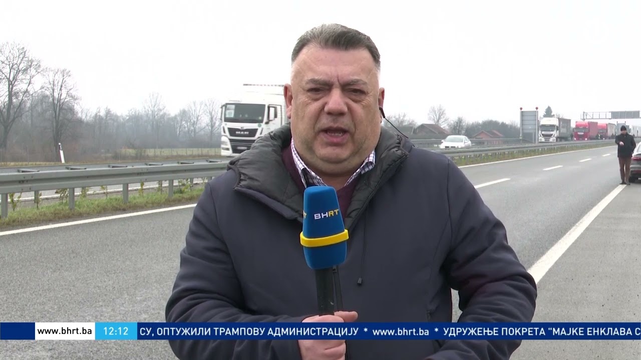Protest prijevoznika na granicama EU - Kamioni blokirani zbog statusa vozača u Šengenu