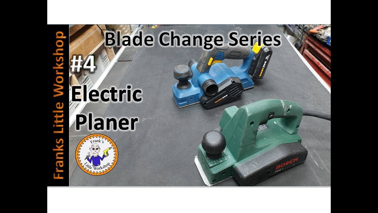 Blade change series, Electric Planer.