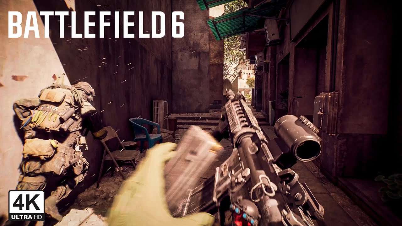 Battlefield 6 – No HUD Cinematic POV Assault in Cairo (4K)