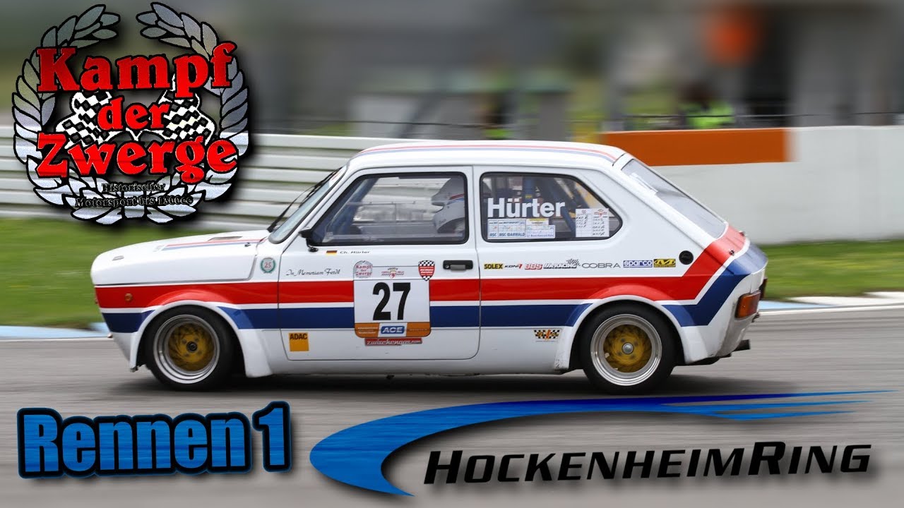 Kampf der Zwerge - Hockenheimring 2018 Rennen 1 - Fiat 127
