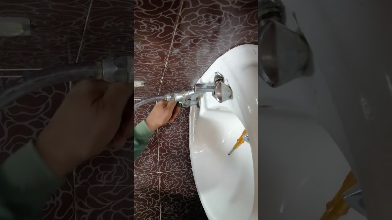 كيف تبديل لبه خلاط المغسله