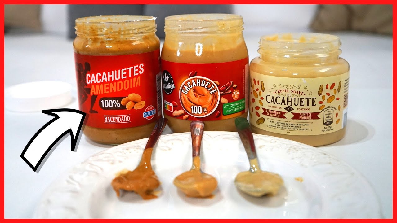 Crema Cacahuete ALDI vs MERCADONA vs CARREFOUR (Supermercados)