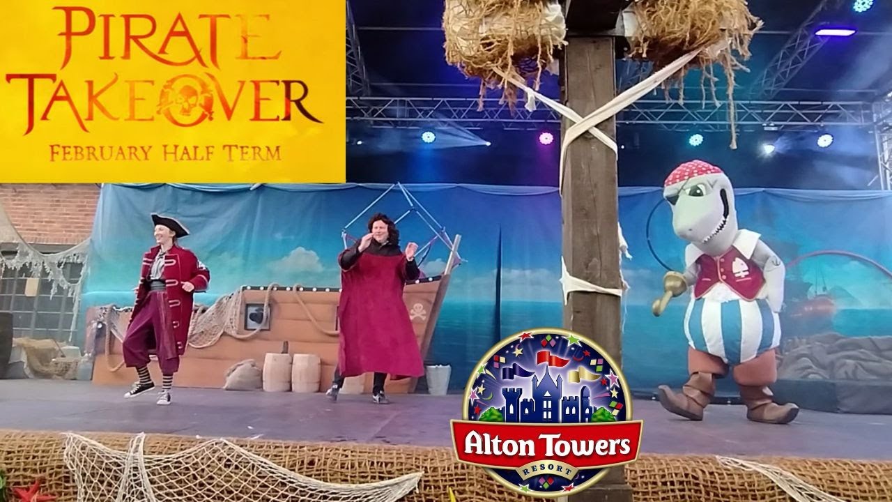 Captain Finn's Pirate Training Camp Pirate Takeover 2023 at Alton Towers Resort