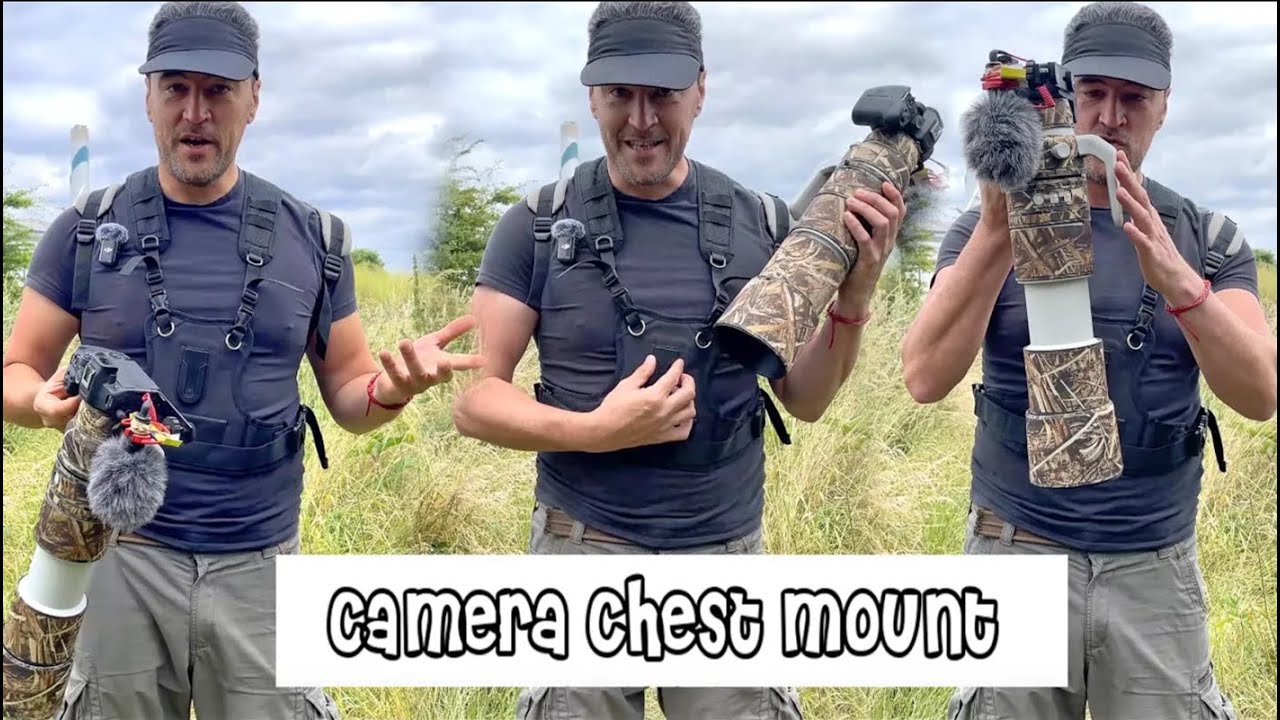 The Best Way To Carry Your Camera for Birdwatching. Nicama DSLR/Mirrorless Chest Mount/Harness