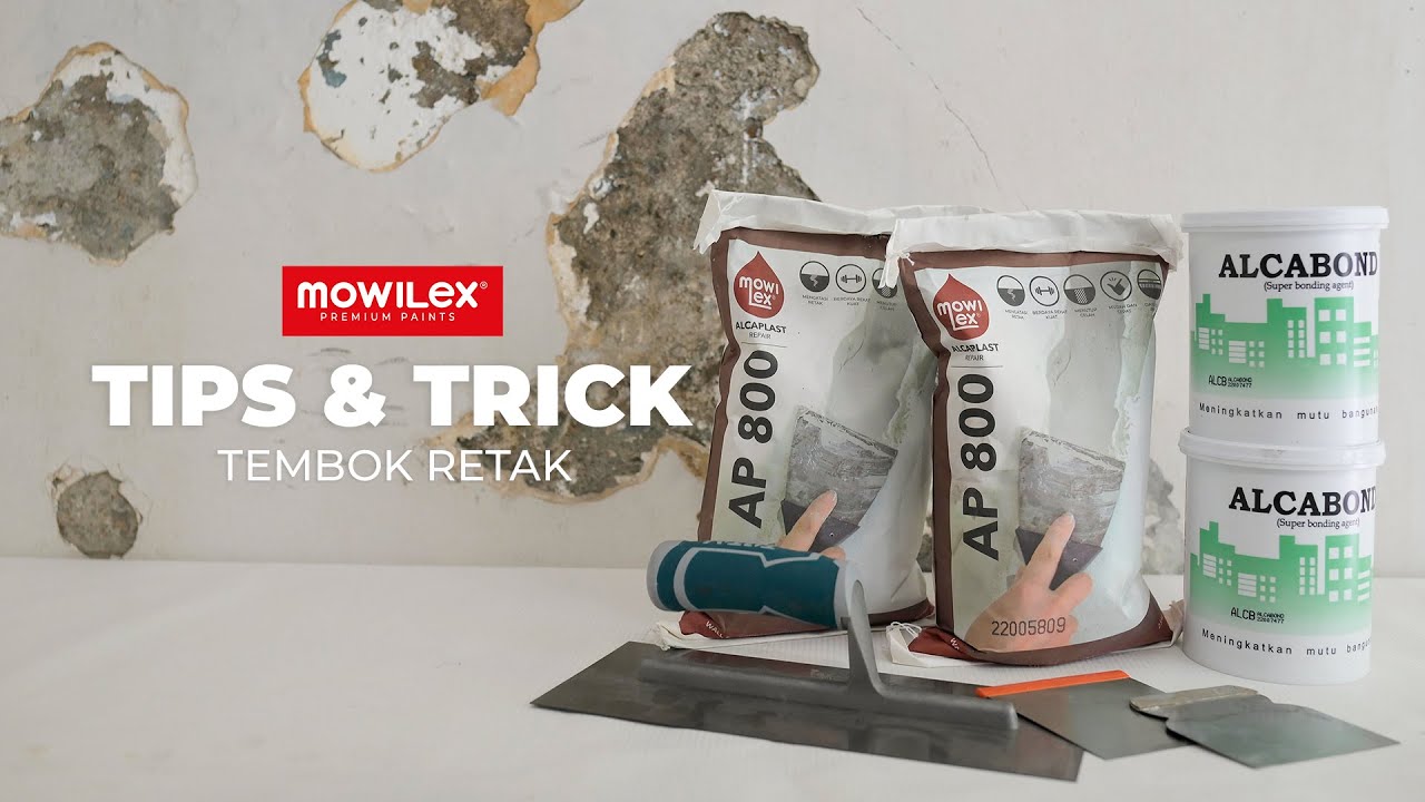 Mowilex Tips: Perbaiki Tembok Rumah yang Retak