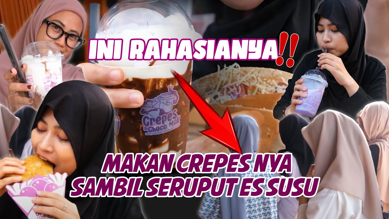 SEHARI LUDES 300pcs CREPES & CHOCO MILK || USAHA RUMAHAN BISA LANGSUNG RAUP CUAN JUTAAN RUPIAH ‼️