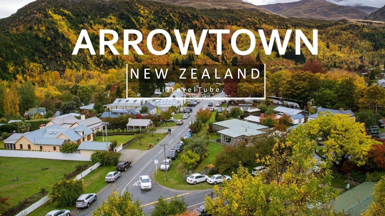 Arrowtown - Autumn Paradise of New Zealand | DJI Spark Drone Footage