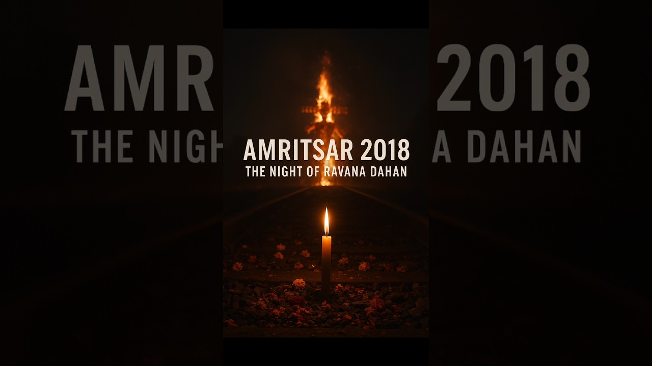 Amritsar Train Tragedy &ndash; 60 Lives Lost in Seconds!